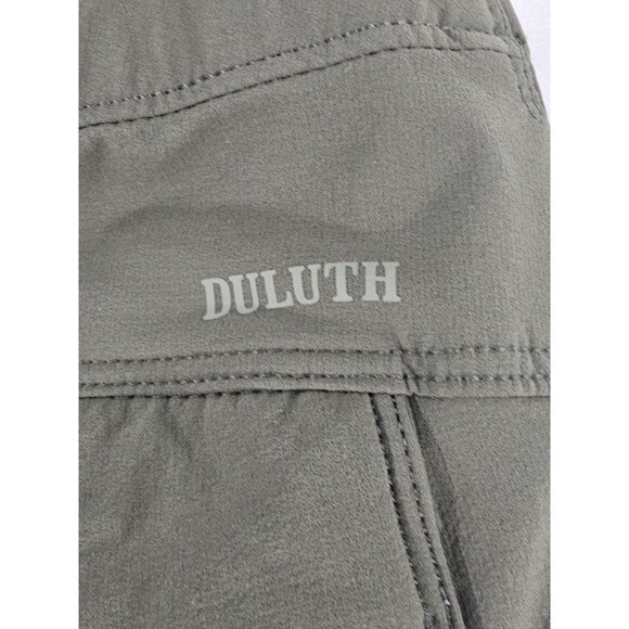 Duluth Trading Pants Womens Flexpedition Slim Leg Performance Size 10 Olive - Picture 5 of 12